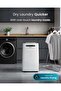 20l Per Day Smart Compressor Dehumidifier with 4l Water Tank, Laundry Drying and Automatic Humidity Sensor , Mould Remover 24,hour Timer Sleep Mode for Damp, Condensation - 3