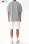 Unisex Oversize Relaxed Fit T-Shirt Shorts Set – Minimal Premium - 2