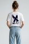 Premium the Rising X Printed Oversize Unisex T-Shirt 100% Cotton Streetwear White T-Shirt - 2