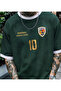 Unisex Men/Women Romaina Different Collar Custom Printed Oversize Cotton T-Shirt