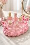 Decorative Bow Detail Jewelry and Perfume Organizer Tray |   22X14X8 cm |   Multi-Purpose Organizer