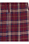 Burgundy Regular Fit Plaid Men's Pajama Bottoms - 7