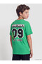 Lcw kids green printed boy's shorts pajama set - 2