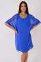 Silk Dress with Tie Back (Available in Sizes 34-46) - 6