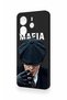Redmi Note 14 4g Compatible Mafia Patterned Silicone Case - 4