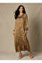 PAISELY PRINT NECK EMBLLISJED KAFTAN - 2