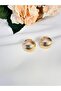 Lightweight Big Ball Earrings 3 cm Gold - 3