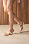 Anna Women's Flip-Flop Heeled Slippers – Square Toe Thin Heel Casual Stylish Summer Sandals - 4