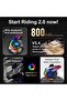 Motorcycle Bluetooth Headset – Helmet Audio System with Bluetooth 5.4, FM Radio, IPX6 Waterproof, Noise Reduction, HD Sound, RGB Light, CVC+DSP Mic – for All Helmets - 5