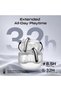 Serix True Wireless Earbuds with 6-Mic Hybrid ANC (White) | Bluetooth 6.0, 32H Battery Life, Multipoint Connection, Wireless & USB-C Charging, Low-Latency Gaming Mode - 8