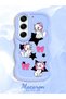 Tecno Camon 40 Pro 5g Compatible Case Camera Protector Blue Silicone Couple Phone Case Character Pattern - 2