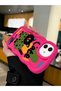 Samsung Galaxy A36 5g Compatible Case Camera Protector Red Silicone Couple Phone Case Cat Pattern - 5