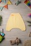 Muslin 100% Organic Cotton - Unisex Baby / Child Shalwar Pantalon - Rhythm of My Life Embroidered - Elasticated - Yellow - 2