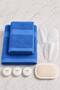 7 Piece Bath Towel Set Blue - Guest/Travel/Camping/Outdoor/Beach - 7