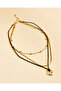 Women Gold Embellished Necklace
