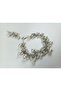 Steel Women's Bracelet with Hanging Glass Pearl - 2