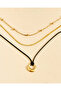 Women Gold Embellished Necklace - 2