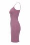 Openwork Plum Cotton Nightgown - 5
