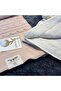 2-Piece Baby Blanket Set - 100% Natural Cotton Muslin & Wool - Beige - 85*95cm - 4