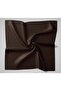 Cotton Polyester Soft Scarf Dark Anthracite Geometric Patterned Non-Slip Textured Tok Duruşlu 90X90 - 5