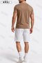 Limited Edition Printed Oversized Unisex T-Shirt & White Shorts Set - 2