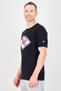 Men Sportswear Fit Short Sleeve Outdoor T-Shirt, Black - 2
