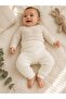 H&C 100% Cotton Openwork Baby Single Bottom Pants 0-36 Months Soft Textured Flexible Waist - 5
