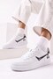 Women's Trend Cherry Embroidered Casual Sneaker with Embroidered Heart Detail Comfortable Daily Shoes - 3