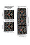 Anadolu Kilim Patterned Car Seat Cover Cushion 3 Piece Set, Wipeable, Stylish and Comfortable Auto Set - 4