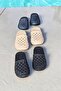 3 Colors Eva Women's Home Bathroom Garden Pool Beach Slippers Set - 2
