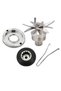 Blender Juicer Spare Parts Blade Knife Compatible with TWK TM 767 800 TWK Jtc 767 800 Biolomix T5...