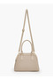 Monogram Print Tote Bag with Detachable Strap - 2