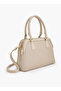 Monogram Print Tote Bag with Detachable Strap - 3