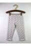 Girl's T-Shirt-Capri-Leggings Set of 3 with Shell Pattern - 3