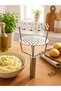 Stainless Steel Potato Masher Double Layer Rail Type Puree Masher Metal Masher - 2