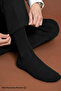 Men's Mercerized Single Sock Socks Black