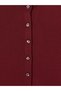 Vizyon New Season Burgundy Crew Neck Women's Knitwear Cardigan - 6