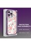iPhone 16 Pro Max Compatible Transparent Back Four-Corner Reinforced Impact Protection Silicone Case - 3