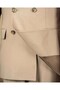 Slim Fit Men's Double-Breasted Pointed Collar Jacket Pants Suit Beige T20172-09 - 4