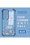 Samsung Galaxy S24 Ultra Compatible Transparent Back Four-Corner Reinforced Impact Protection Silicone Case