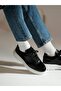 Jesse Model Genuine Leather Handmade Black Leather Sneaker Shoes