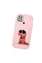 Redmi 9C/10A Compatible Shock-Absorbing Camera Protected Pink Silicone Case - 3