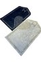 Modern Navy Blue and Cream Digital Print Prayer Mat – Elegant Patterned Prayer Mat - 5