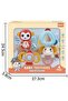 Baby Rattle & Teether Set 4PCS BPA Free Sensory Chew Toys for Newborn 3-12 Months - 7
