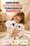 26 cm White Mother and Baby Koala Plush Toy Soft Decorative Children's Room Sleeping Companion - 2