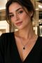 Figured Anti-Tarnish Steel Adjustable Chain Luxury Necklace