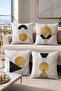 Abstract Marble Pattern 4-Piece Throw Pillow Cover Set