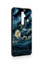 Oppo Reno 2Z Compatible Starry Night Pattern Silicone Case - 2