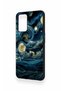 Oppo A54 Compatible Starry Night Pattern Silicone Case - 4