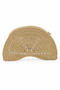 Women's Beige Color Straw Clutch Bag - 5